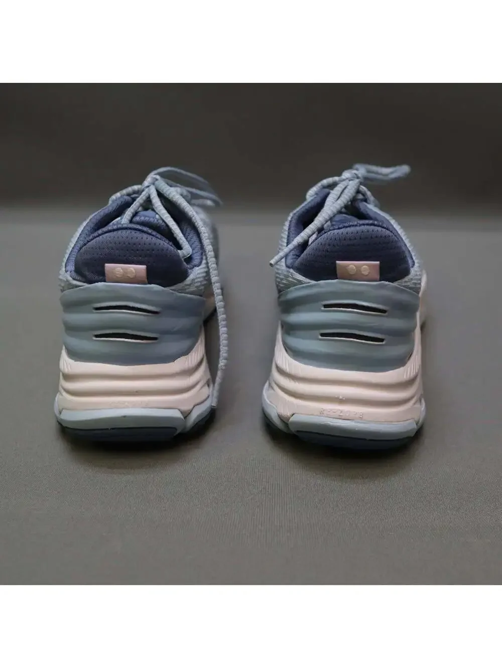 Ryka Devotion Max 2 Womens 6.5 W Wide Grey Pink Walking Sneakers Running Shoes